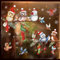 decalmile Weihnachten Fensteraufkleber Eule Fenster Abziehbilder Weihnachten Kardinal Vogel Anti-Kollision Fensterfolie Statische Aufkleber Weihnachtsdekoration