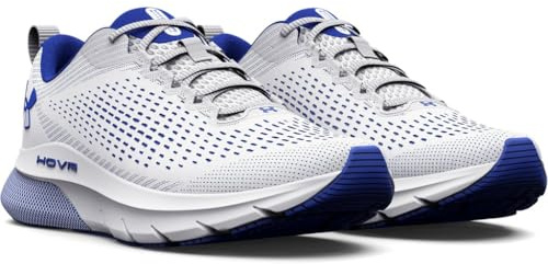 Under Armour Men's HOVR Technical Performance, Wht-Versa Blue, 9 UK