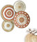 AYJIB 4pcs Boho Wandkorb Dekor Natürliches Seegras Rattan Weidenkorb Wanddekoration Set Perfekt Für Jedes Zuhause, Handgewebte Körbe,Ergänzende Tischsets, Aufbewahrungszubehör