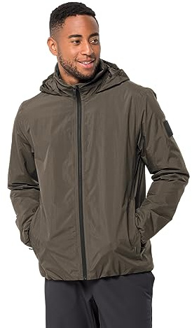 Jack Wolfskin Herren Textor Jkt M, Slate Green, XL EU