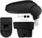 vidaXL Reposabrazos para Coche ABS Negro 12x36x(33,5-48) cm