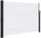 vidaXL Auvent latéral rétractable Blanc 140x600 cm, écran d’intimité de Jardin, Brise-Vue de Balcon, écran d'extérieur, Brise-Vue d'extérieur