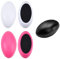 3-Piece Egg-Shaped Foot Files, Exfoliating Foot Rub, Manual Foot Scrub, Portable Foot Scrub, Reversible Pedicure Tool, Washable, Reusable Foot File