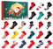Euyehn 24 Paare Weihnachten Socken Damen Adventskalender, Weihnachtssocken-Adventskalender 2024, Weihnachts-Adventskalender presents Für Boys and Girls