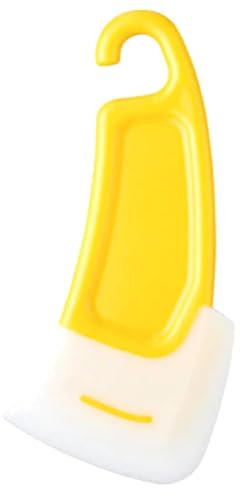 Fiorky 1Pcs Dough Scraper, Flexible Silicone Bowl Spatula, Dish Cleaning Scraping Tool Easy To Clean Messy Pan Bowl Squeegee Kitchen, Fod Scrappers for Bread Dough Baking Cake Fondant Icing