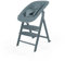 CYBEX Gold CLICK & FOLD Hochstuhl 4in1-Set, Mitwachsend, Ab Geburt bis 99 Jahre, Inkl. Gold Bouncer Nest, Baby-Set und Tablett, Buchenholz/Baumwolle/Kunststoff, Stone Blue