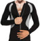 DownLTL Vêtements de Sudation Sauna Sweat de Homme Longues Zippés Fitness Sport Exercise Top Néoprène Veste équitation courir