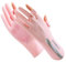 1 Pair UV Protection Gloves, Full Finger Sun Protection Gloves Breathable Cycling Driving Glove Summer Outdoor Glove for Women Driving Hiking Riding (Pink)