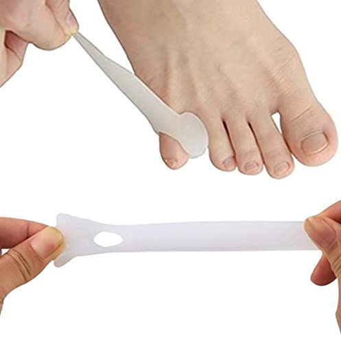 Pedimend Inflamed Ball of Foot Help Corrector Splint - Tiny Pinky Foot Tailor's Pain Relief Pads - Gel Cushion with Toe Spreader - Foot Orthotics Protective Toes Straightener Sleeve - Foot Care