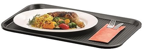 Bartscher Tablett 530x325mm 1/1 GN schwarz - 701053