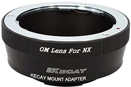 KECAY Lens Mount Adapter Converter for Olympus OM Zuiko Mount Lens to NX Mount Camera Adapter Ring for NX1, NX3000, NX2000, NX300M, NX300, NX1000, NX210, NX200, NX30, NX20, NX5 OM-NX