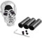 H HILABEE Totenkopf Universal Custom Manual Stick Schaltknauf Hebel Rote LED Licht