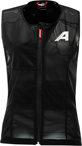Alpina PROSHIELD Women Vest - Rückenprotektor für Damen - Atmungsaktiv & Individuell Einstellbar, Schwarz, L