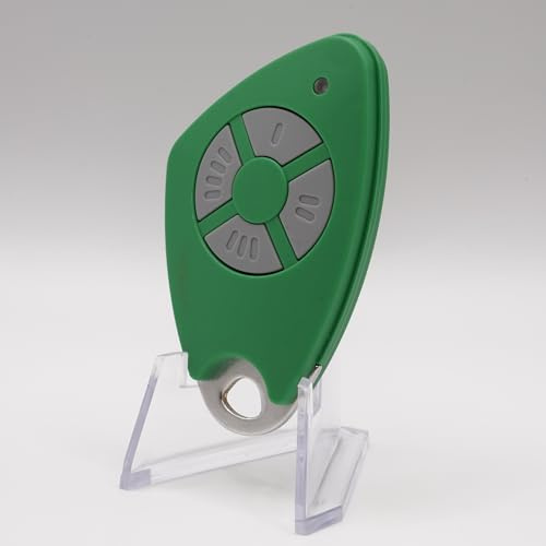 INTRATONE - Télécommande HF/Badge RFID à 4 canaux verte 09-0119 pour portails et garage - Programmation uniquement par syndic ! Compatible Récepteurs HF + 1 Goodies DOMOBIP