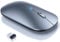 TECKNET Mouse Bluetooth Wireless, 4000DPI Mouse Wireless Ricaricabile, Onnessione Multi-Dispositivo 2.4GHz Rcevitore Silenzioso Mouse Senza Fili per Laptop, Chromebook, iPad, PC e Mac-Argento