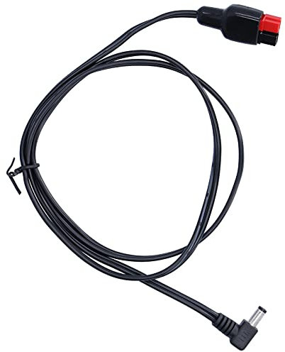 Faceuer Power Cable, Portable DC ABS Lightweight Radio Cord Durable Black for ELECRAFT KX3 KX2 for IC‑705 (Faceuer2rgg8ezw717253)