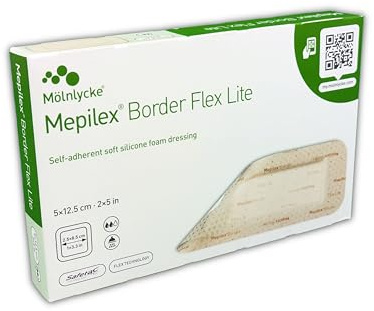 Mepilex Border Flex Lite 5x12,5cm 5 stück