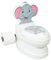 Kids Potty Training Toilet Seat | Toilet Potty with Flush Sound & Light | Portable Easy Clean Removable Pot & Seat | Toddler Potty Toilet | Educational Toddler Travel Essentials | One Size