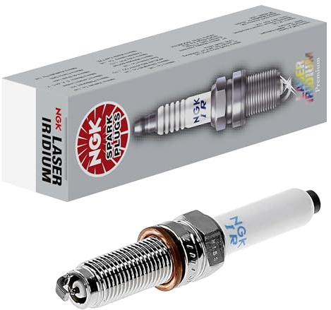 NGK Zündkerze ILKER7B8DES, 90560 | Laser Iridium | 1 Stück | 90560 / ILKER7B8DES passend für A3 Leon Octavia Golf | ILKER7B8DES