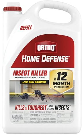 Ortho Home Defense Insect Killer for Indoor and Perimeter Refill2, Controls Ants, Roaches, Spiders and More, 1 gal
