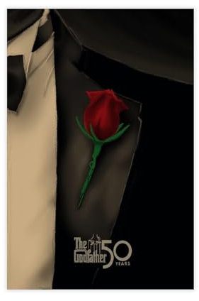 LoueN Filmposter The Godfather (25) auf Leinwand, Schlafzimmer-Dekor, Sportlandschaft, Büro, Raumdekoration, Geschenk, ungerahmt, 20 x 30 cm