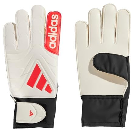 adidas Unisex COPA Goalkeeper Gloves Club White/Lucid Red/Black, 7.5
