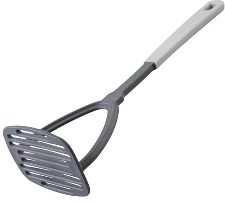 CHEFKOCH Kartoffelstampfer Köln – Hochwertiges Küchenwerkzeug aus Deutschland, Ideal für beschichtetes Kochgeschirr, aus recyceltem Material, Hitzebeständig bis 270°C, Spülmaschinengeeignet