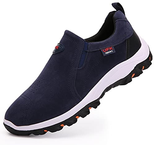 Sudychen Homme Slip on Chaussure Basket sans Lacets Chaussures de Course Sport Legere Sneakers Outdoor Running Fitness Gym