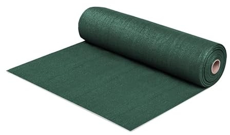 Garden Net Shading Cover Accessories - Protective Net Mesh Green Netting 55% / Pegs/Cable Ties/Rope - Greenhouses - Optimal Temperature and Ventilation (1.2m x 10m GARDEN SHADE NET)