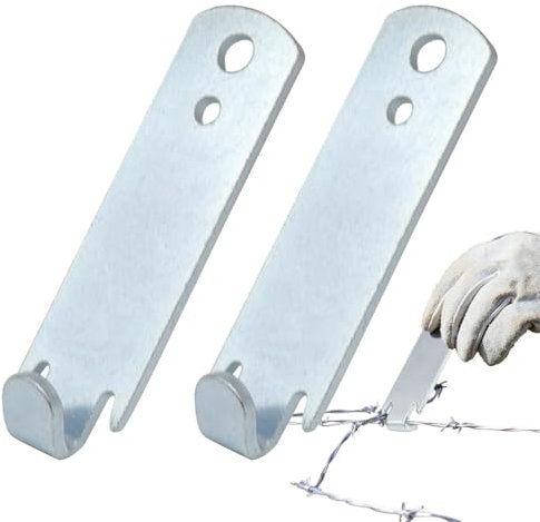 Herramienta para tensar cercas | Clips de acero resistentes | Herramienta tensor de alambre | Herramienta ergonómica para torcer alambre, tensor de alambre multifuncional, herramienta de valla