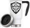 Atspauda Shield art Thermal Travel Coffee Mug 480ml White
