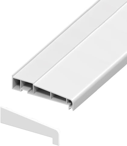 Upvc External Window and Door Sill - Eurocell Plastic Window Cill Board 2m (6'6) Long (225mm Wide)
