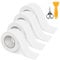 BELICOO 4 Rollen Dichtungsband Selbstklebend, Wasserdichtes Dichtungsband Dusche, PVC Dichtband für Badezimmer, Toilette, Badewanne, Waschbecken, Wandecke, Küche mit Dichtungswerkzeug (38 mm x 3,2 m)