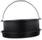 Tofficu 1set Teglie Antiaderenti Per Pizza Da Accessori Per Friggitrice Ad Aria Compatibili Per Pizza e Dolci Forno e Friggitrice Ad Aria