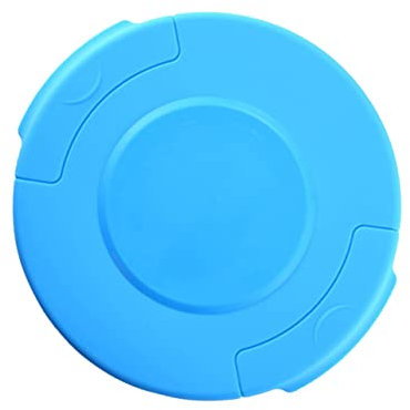 Cabilock tapa de olla de silicona Cubrir reemplazo Horno tapa interior de la olla a presion interior de silicona Blue