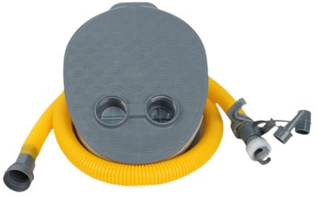 Folpus Fußluftpumpe, universelle, leichte, schnell aufblasbare Pumpe für Campingausflüge, Kinderpools, Schwimmbecken, Seeufer, Zuhause, 10 Inch