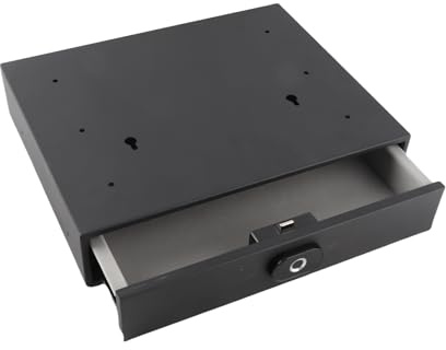 CFTGIW für Zuhause, Schubladentresor, mit Fingerabdruck-Identifikation, Entsperren des, Touch-Safe-Legierung und Körper Ist Ein Fingerabdruck-Safe, Smart, Sicherheitstresor, Schließfach,
