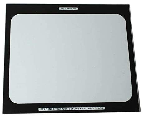 SPARES2GO Inner Door Main Glass Panel for QA APM3110 APM3120 Oven Cooker (426 x 484mm)