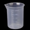 Brussels08 - Vaso medidor graduado de plástico transparente para laboratorio, 250 ml, medidor preciso, apilable, para mezclar epoxi, resina, pintura, manchas Random