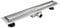 Duschrinne 90 cm Bodenablauf Duschablauf aus Edelstahl sehr flach Größen 50cm – 120cm Model R2 2 in 1 Befliesbar