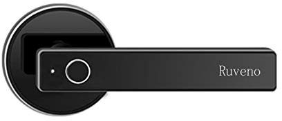 Ruveno Smart Fingerprint Door Lock,Keyless Bluetooth APP Control Door Handle for Home,Office,Garage