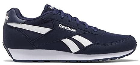 Reebok Rewind Run, Sneakers Basses Mixte, Vector Navy/White/Vector Navy, 41 EU