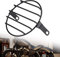 Copertura per Griglia in Metallo a Rete per Moto, Protezione per Maschera per Lampada 6.5in Montaggio Laterale per Moto Faro Rotonda Maschera per (Copertura in Rete a Strisce Orizzontali)