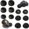Ersatz-Ohrstöpsel für Jabra Elite 85t/Galaxy Buds Pro Ohrstöpsel für Elite 85t/Galaxy Buds Pro Earbuds 6 Paar LMS Schwarz