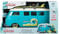 Majorette - Volkswagen The Originals T1 Auto-Transporter - großes Car Carry Case (32,5 cm) zur Aufbewahrung von bis zu 10 Spielzeugautos, inkl. Modellauto & Stickerbogen, für Kinder ab 3 Jahre, Blau