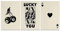 OPPQRRS 3 Stück flippige schwarz-weiße Lucky You Poker Poster - Vintage Girly Preppy Cherry Leinwand Wandkunst - Trendy Ace Of Hearts Spielkarte Drucke Dekor für Teenager Mädchen Schlafzimmer Wohnheim