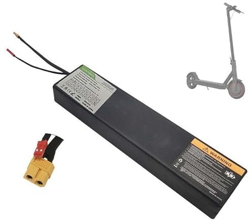 HSSYTZOUL 36V Electric Scooter Battery 6AH/7.5AH/8.7AH Scooter Battery Pack Electric Scooter Replacement Accessory Replacement Battery for Scooter's Built-In Battery,36V,6AH
