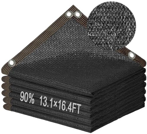 Filet d'ombrage,4x5 M Voile d'ombrage avec œillets,90% Toile d'ombrage,Filet Résistant Aux UV pour Pergola,Filet Protection Solaire,UV Tissu d'ombrage,Couverture d'ombrage pour Jardin,Terrasse,Plage
