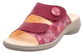 Think! Damen Camilla chromfrei gegerbte nachhaltige Pantolette, Magnolia/Kombi 5040