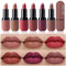 Beteligir 6 Colors Matte Lipstick Set Smooth Nude Lip Stick Matte Lippenstift Set Langanhaltende wasserdichte Non-Stick Cup Nude Farbe Lip Make-up Geschenk Set für Mädchen und Frauen (Set, 01)